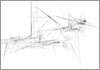 Drawing of &Aacute;gnes Hincz [Click for the larger image, 800 x 559, 129.9 kB]